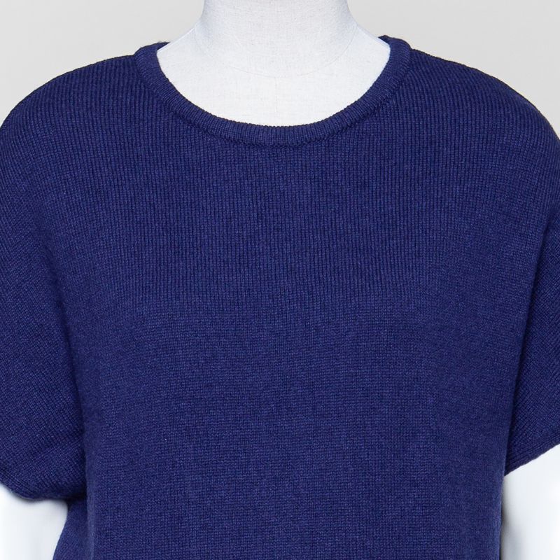Strickpullunder blau