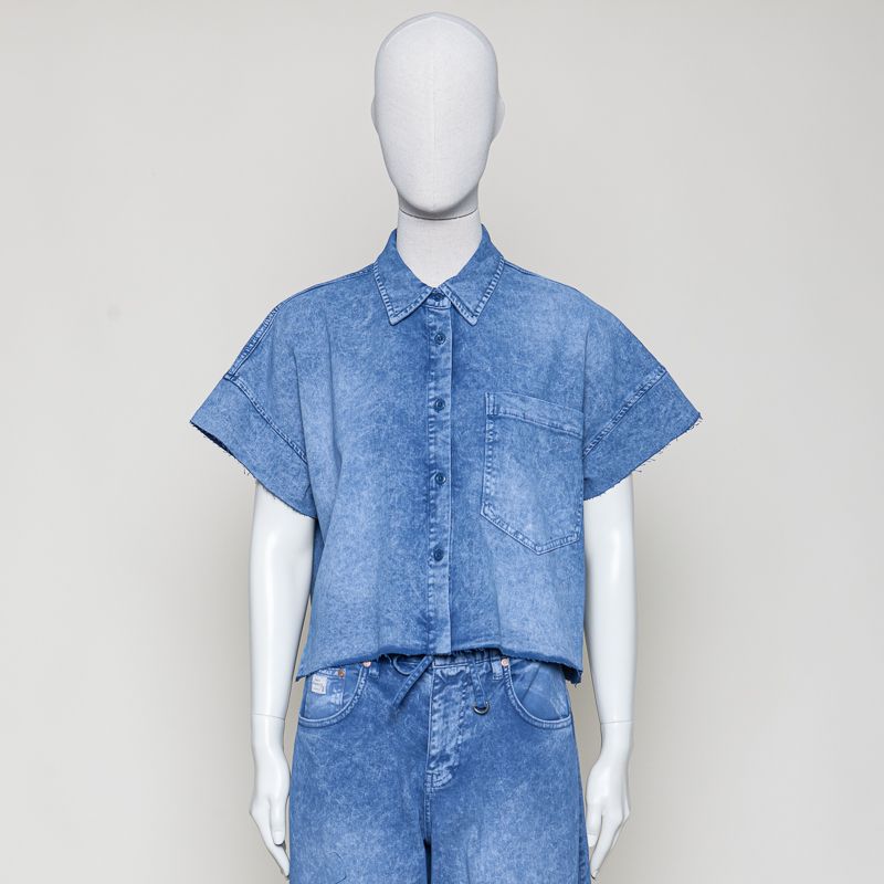 Tegan Cut Twill deep sea