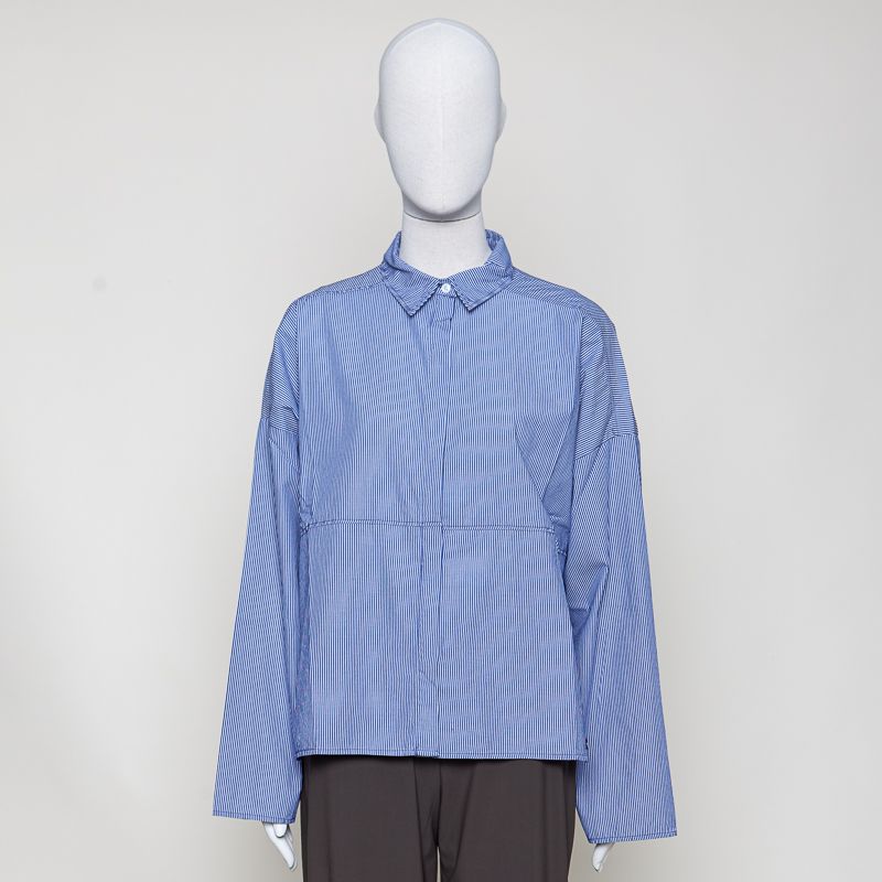 Blouse blue stripe