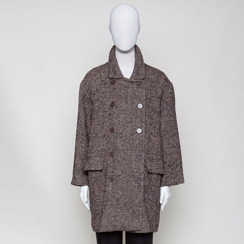 Patience coat dark brown