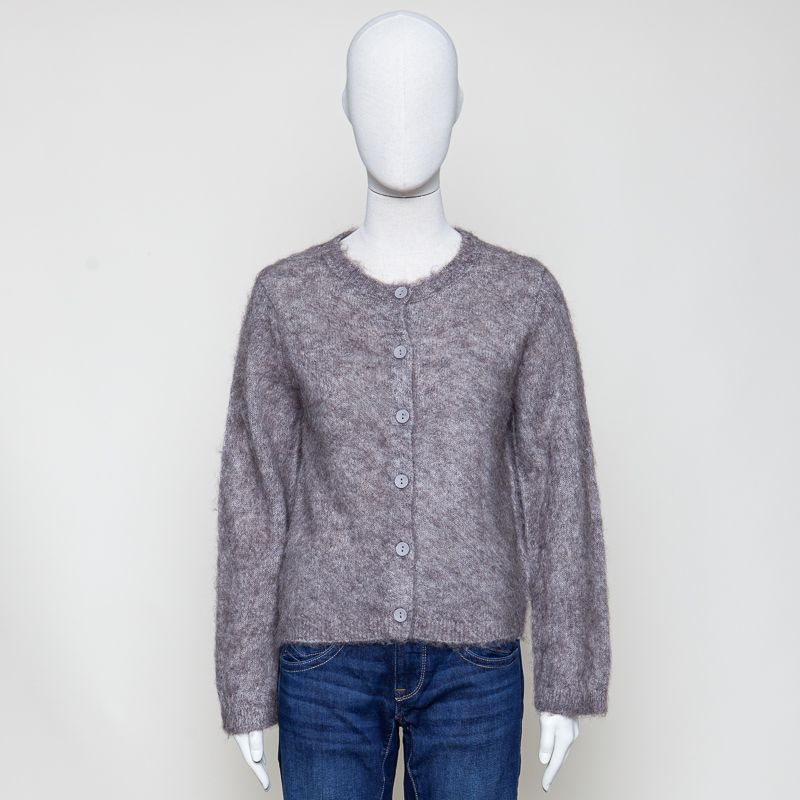 Pepita Cardigan taupe
