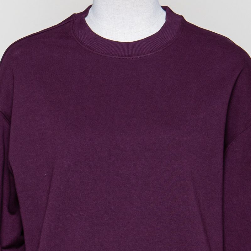 GOTS Organic Sweatshirt mahagony jam