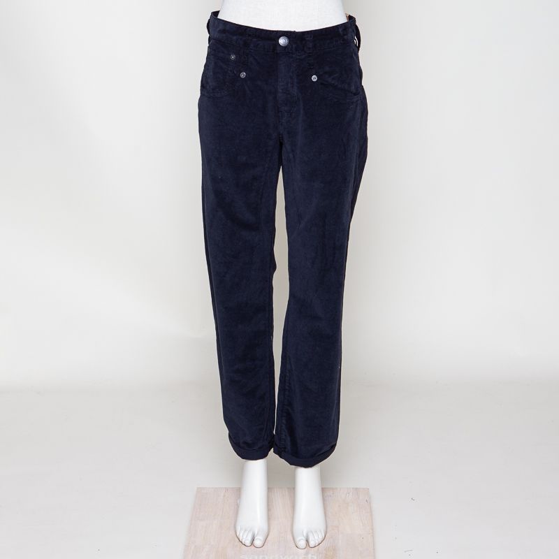 Shyra Tap Zip Velvet Stretch marine