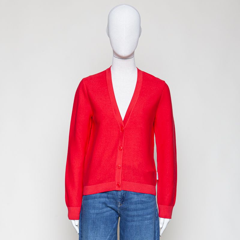Menaal Links Cardigan mars red