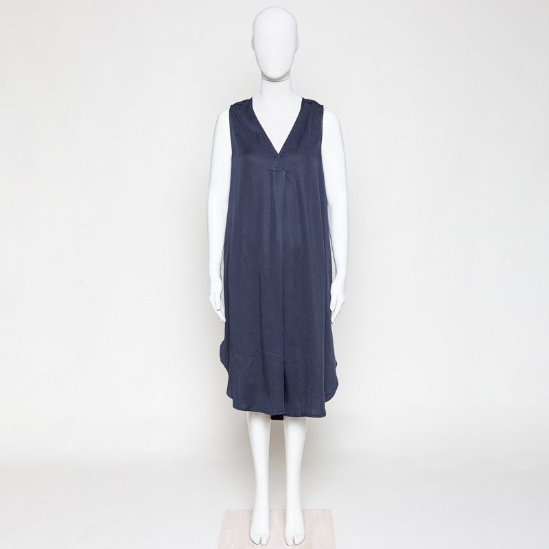 day dress dunkelblau