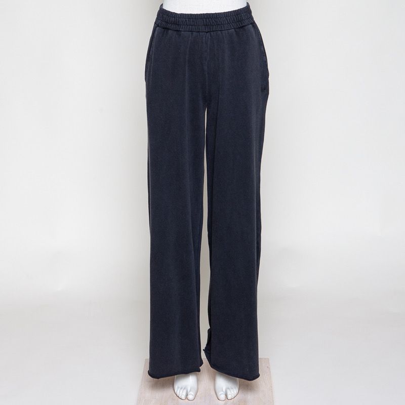 Wide leg Sweatpants-vintage black
