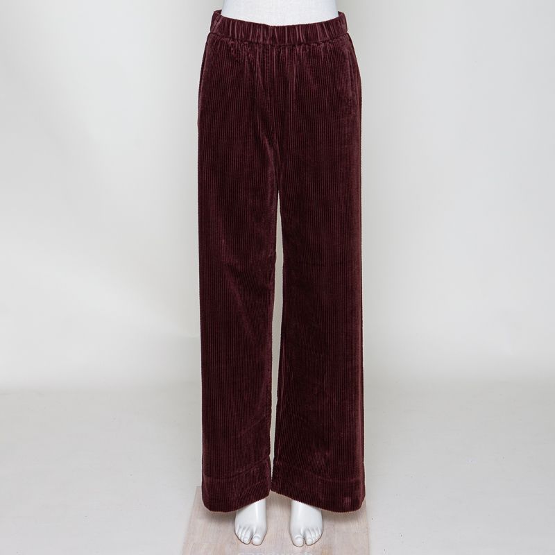 Paxton trousers maroon