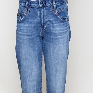 Breezy Cropped Organic Denim naval