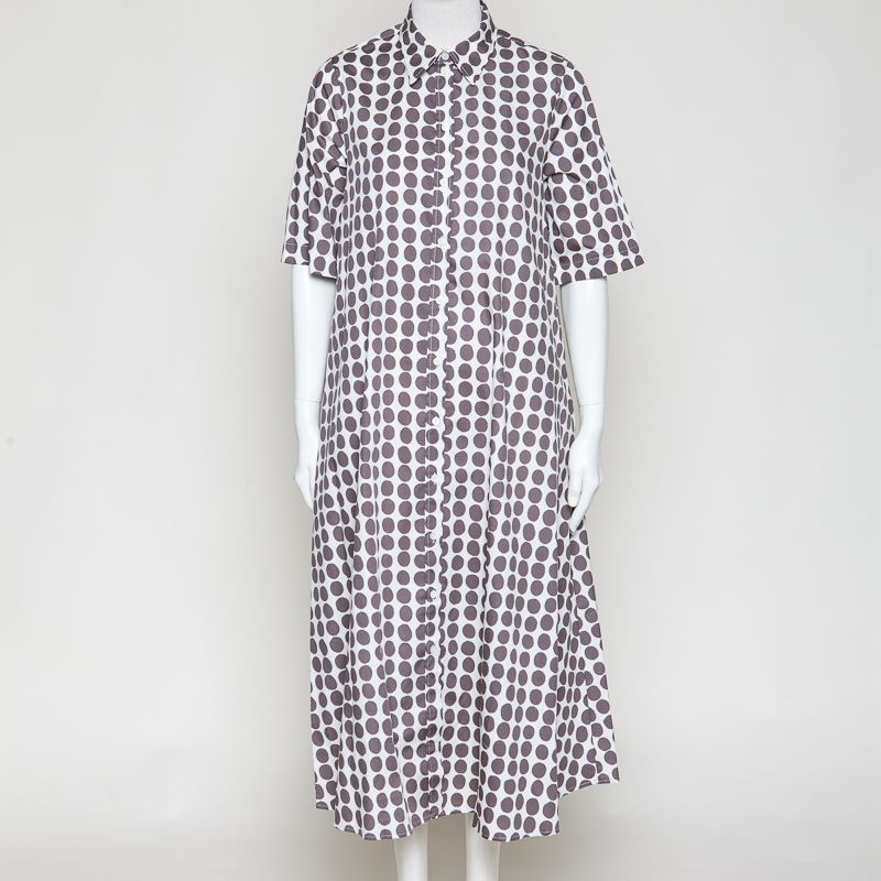 LTC - DA5391 Kleid braune dots