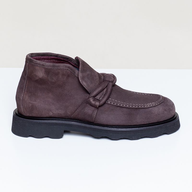 Wildlederloafer braun