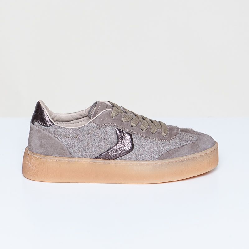 Mind nubuck/feltus/laminated taupe-beige