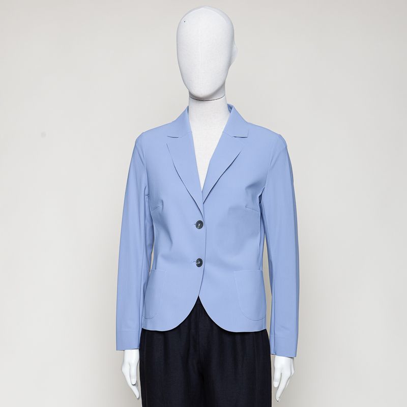 Blazer mittelblau, fog