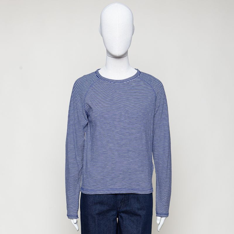 Langarm Raglangshirt gestreift