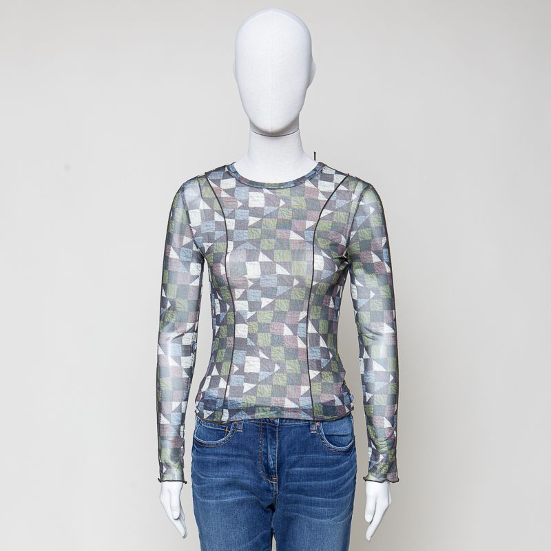 grafisch gemustertes Longsleeve