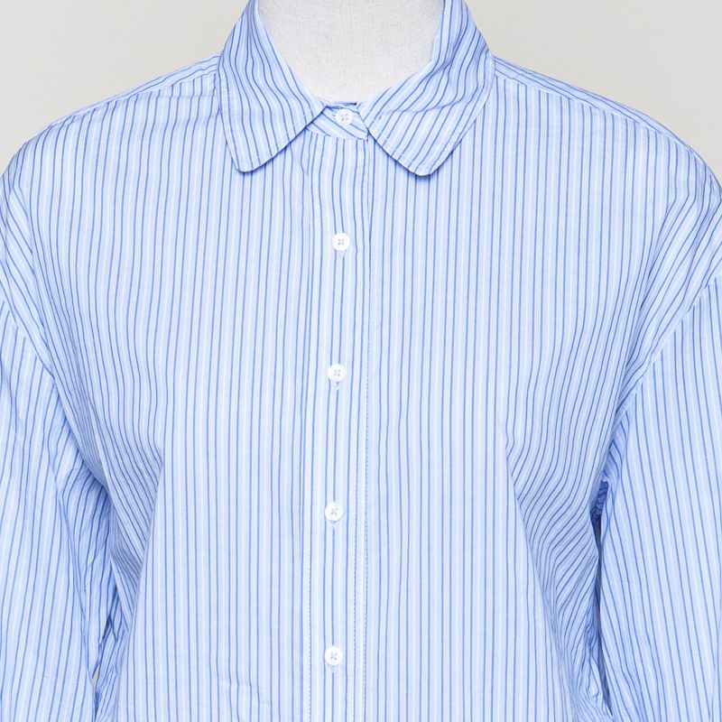 Jenevieve Bluse blau/weiss gestreifte Bluse