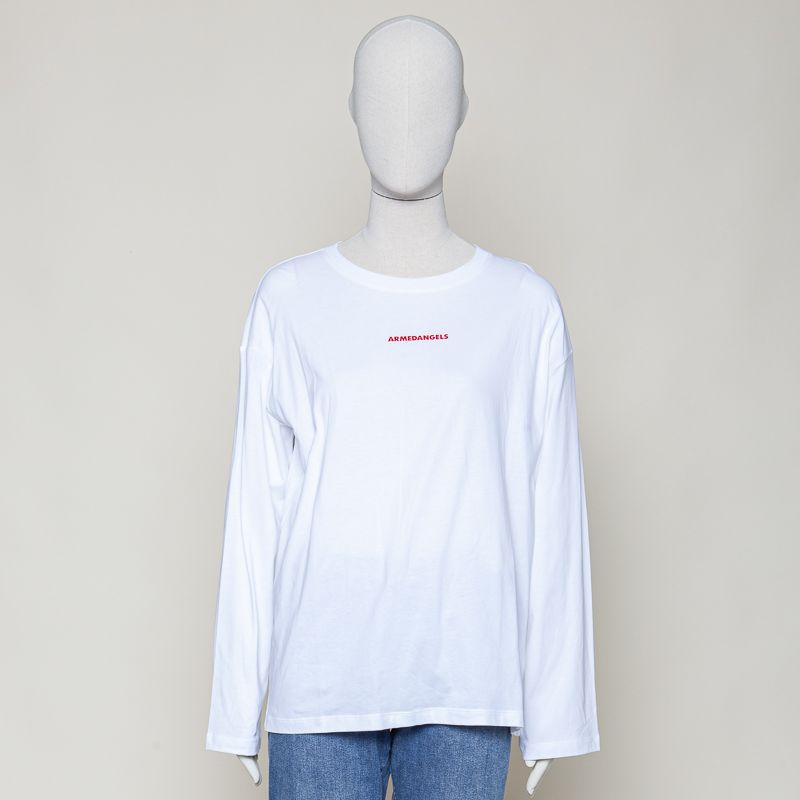 Fietaa Smile Longsleeve white-pink mist