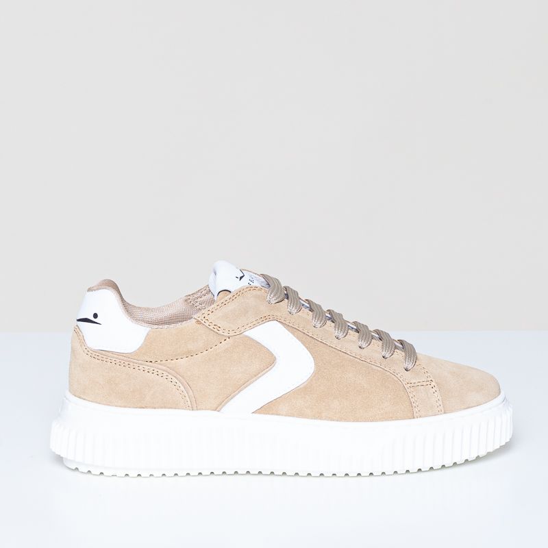 Lipari Suede caramel-white