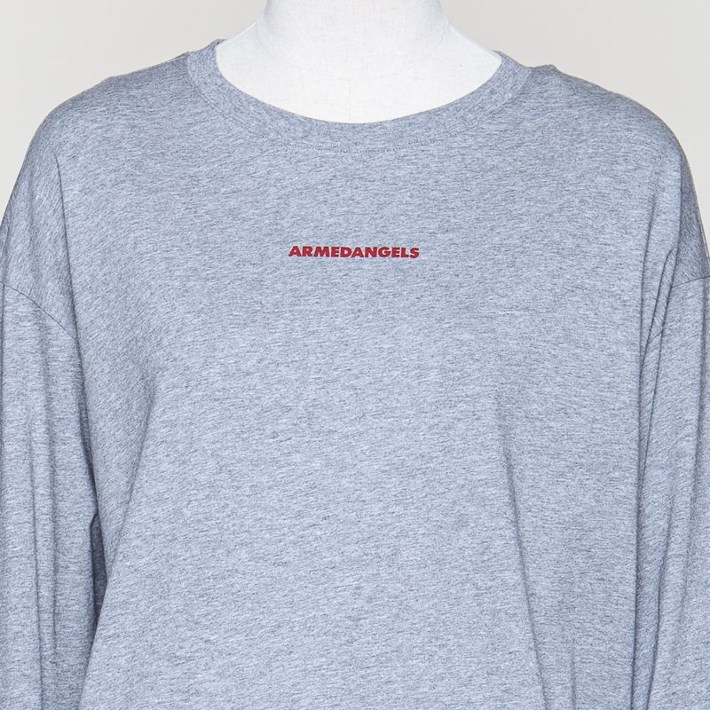 Fietaa Smile Longsleeve silver melange