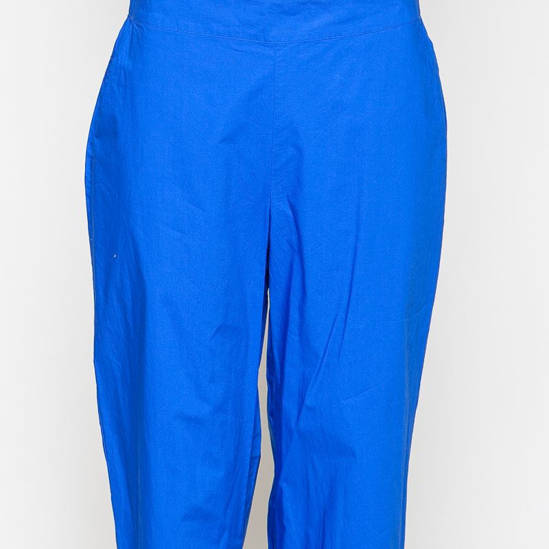 verkürzte Hose GOTS lapis