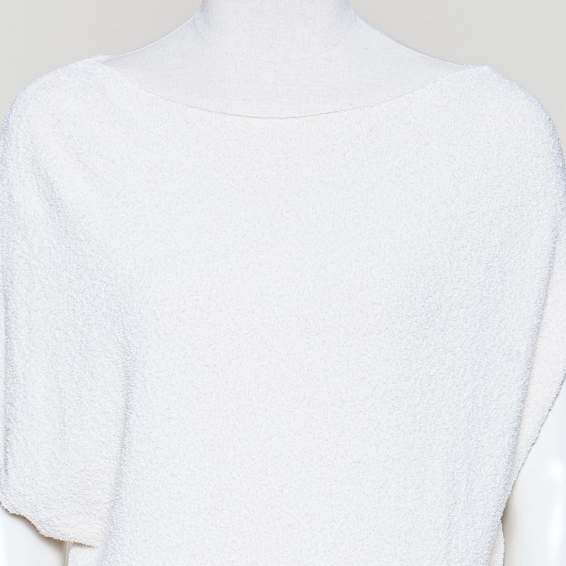 Shirt mit übers. Schulter weiss