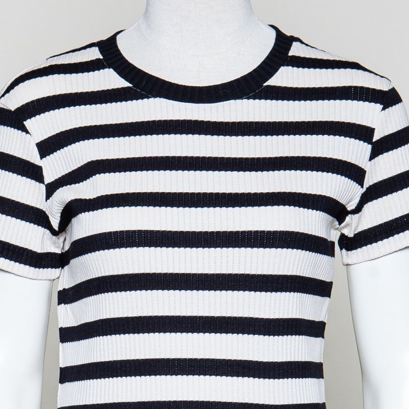 Shirt mit Streifen black/creme