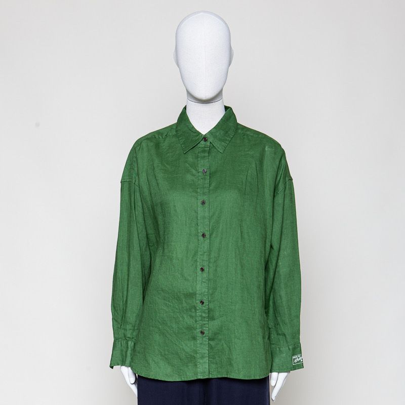 U9B01337T-U373 grüne Bluse