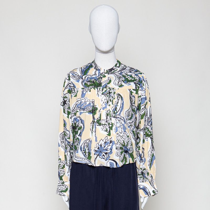 U9B01326T-U242 Bluse bunt gemustert