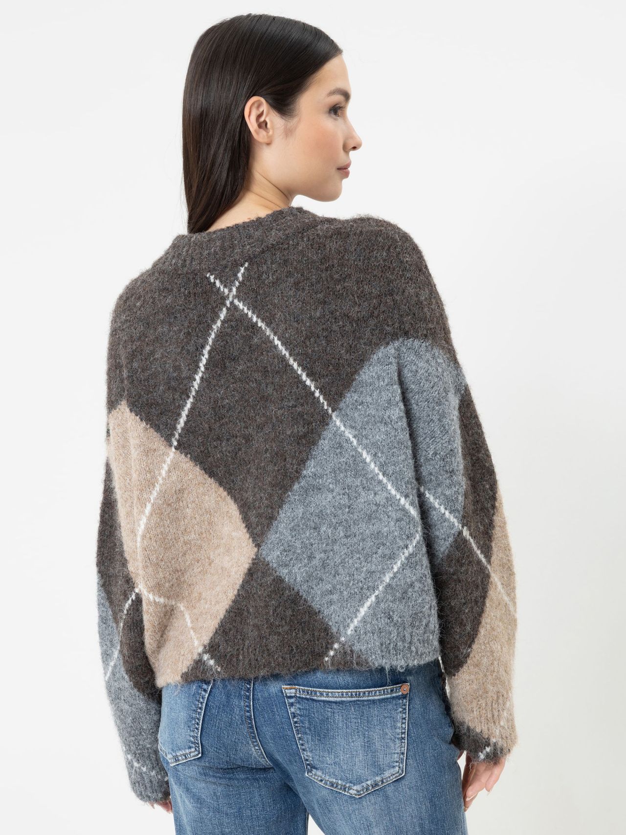 Floralin Knit Mohaier Touch coffee