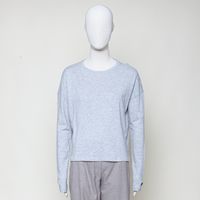 Longsleeve grau meliert