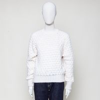 Narlina knit wool mix structured