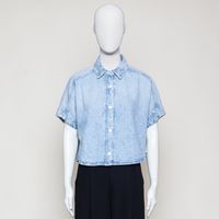 Jeansbluse relaxed denim