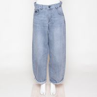 Barrow Denim Grey Light Stretch - grey ash