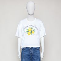 Josiane Jersey weiss m Zitrone