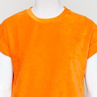 Silvina Jersey Velour mandarin