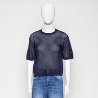 Cathrin Knit Cotton Mix dunkelblau