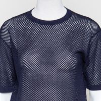 Cathrin Knit Cotton Mix dunkelblau