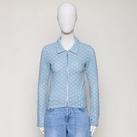 open structore zipped longsleeve mint