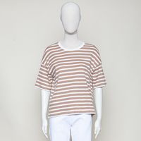 Stinella Jersey Flame Striped sandy gestreift
