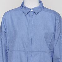 Blouse blue stripe