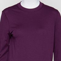 Gots Organic Basic-Longsleeve mahagony jam