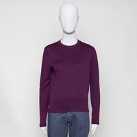 Gots Organic Basic-Longsleeve mahagony jam