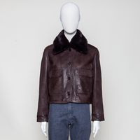 Pure jacket dunkelbraun