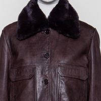 Pure jacket dunkelbraun