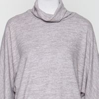 Brisa Cape Jersey brushed beige melange
