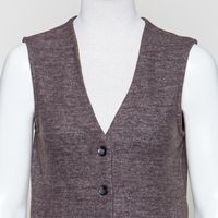 Emilea Jersey brushed mocca melange