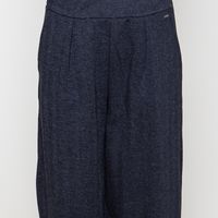Lainey cropped Jersey Interlock Herringbone vintage black
