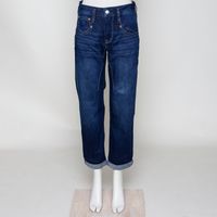 Shyra Tap Zip organic denim stretch
