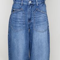 Meryll organic denim stretch naval