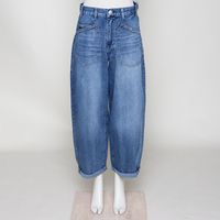 Meryll organic denim stretch naval