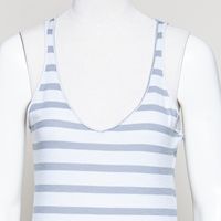 Singlet stripe chalk/monument